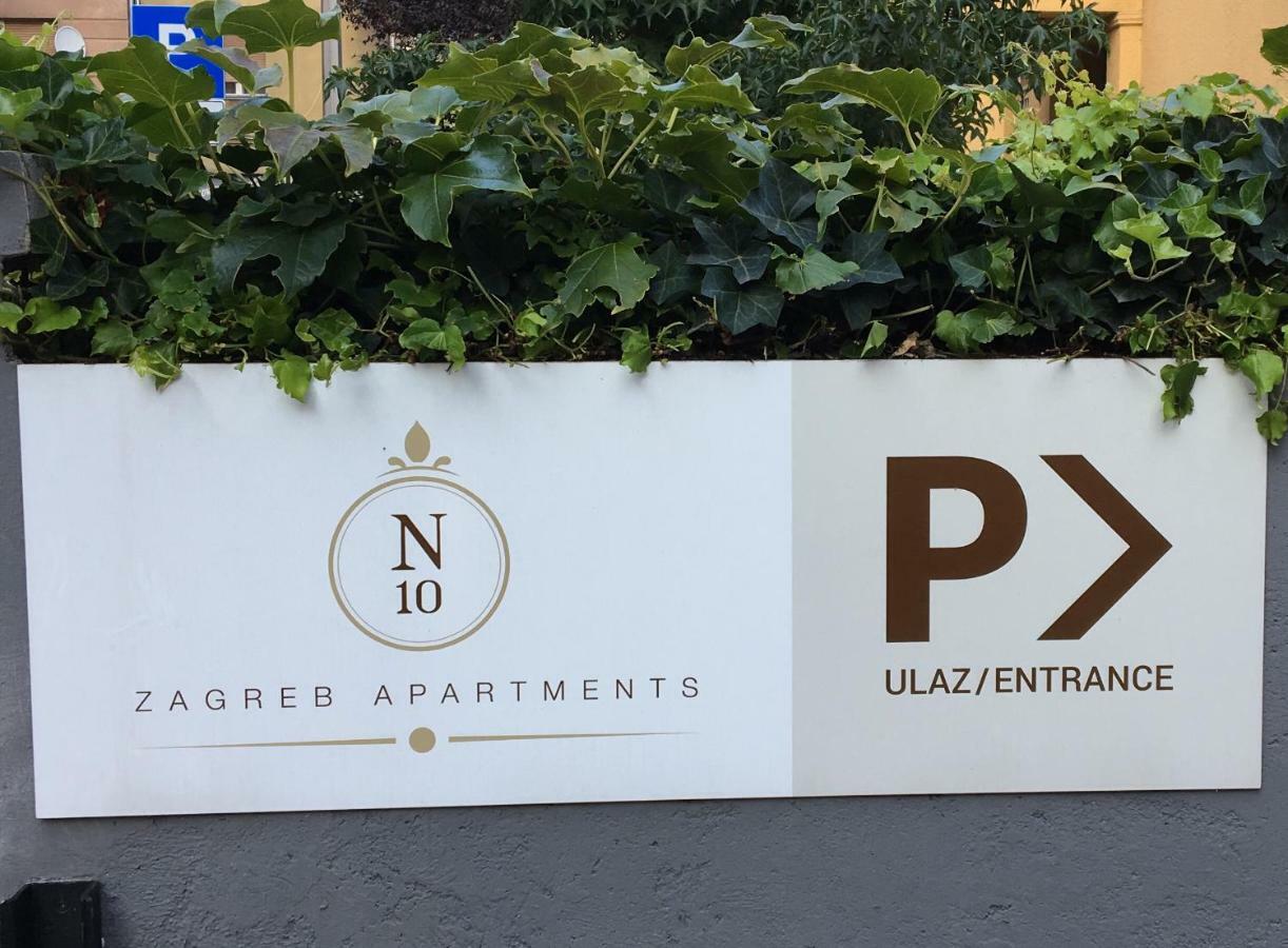 Apartments N10 Zagreb Eksteriør billede